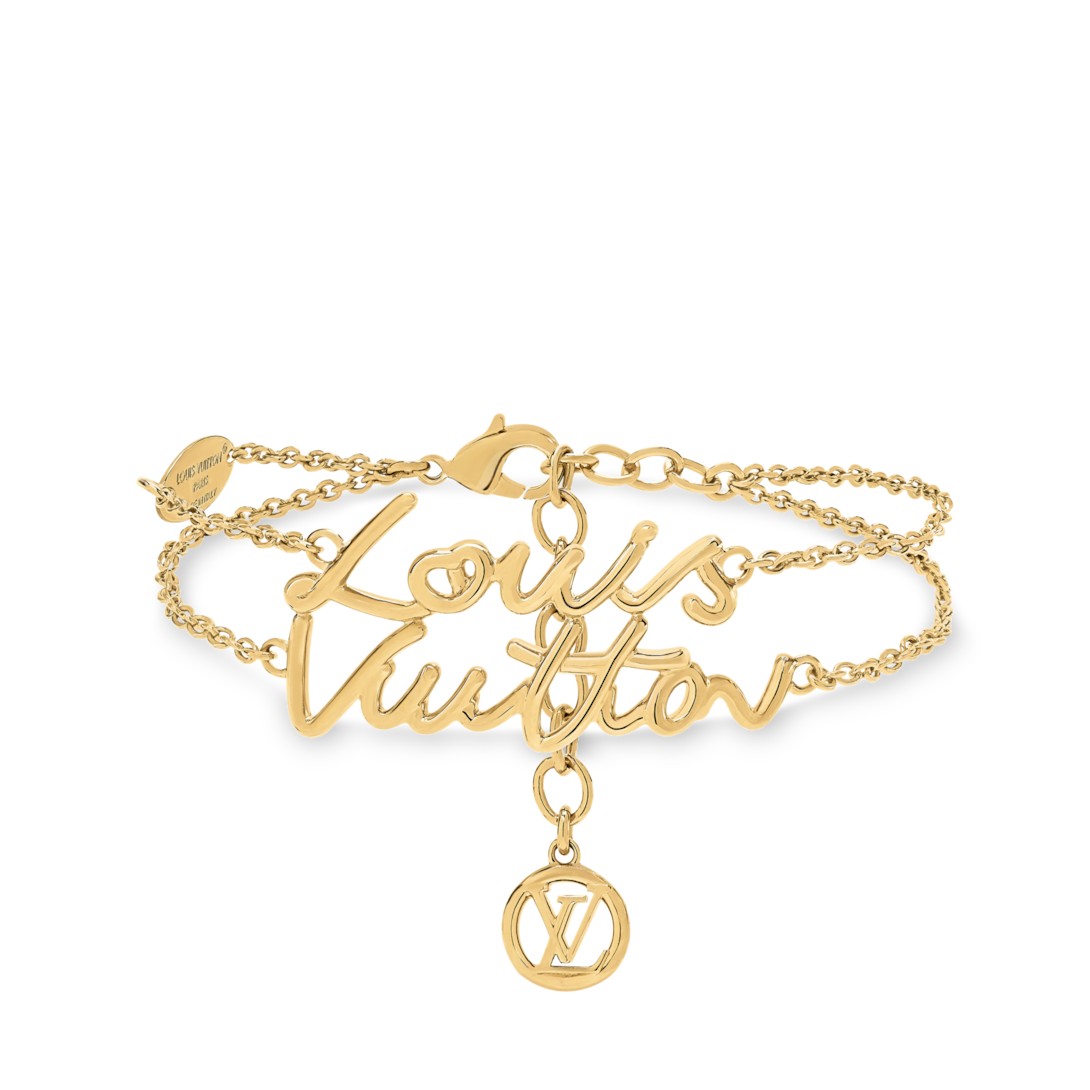 LOUIS VUITTON ブレスレット LV スクリプト ブレスレット・LV スクリプト S00｜ルイ・ヴィトン 公式サイト - M1860A